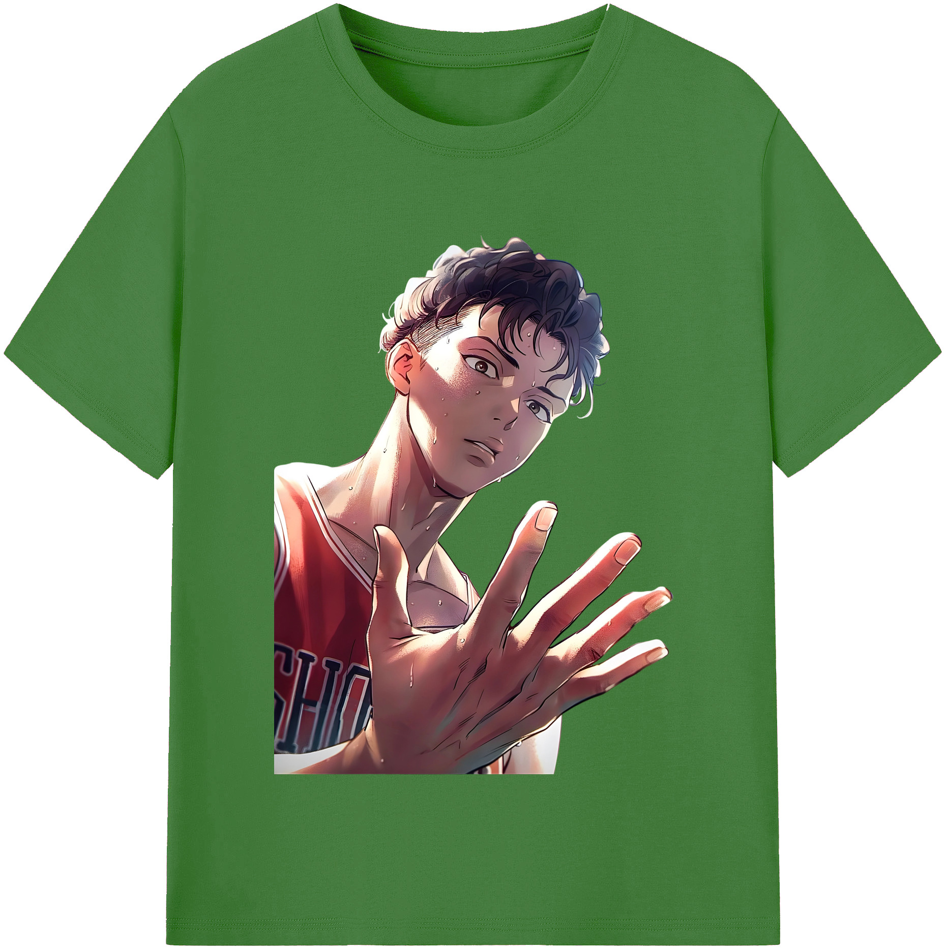 （画像用） SLAM DUNK／スラムダンク レディースカジュアルプリントTシャツ（綿100％）